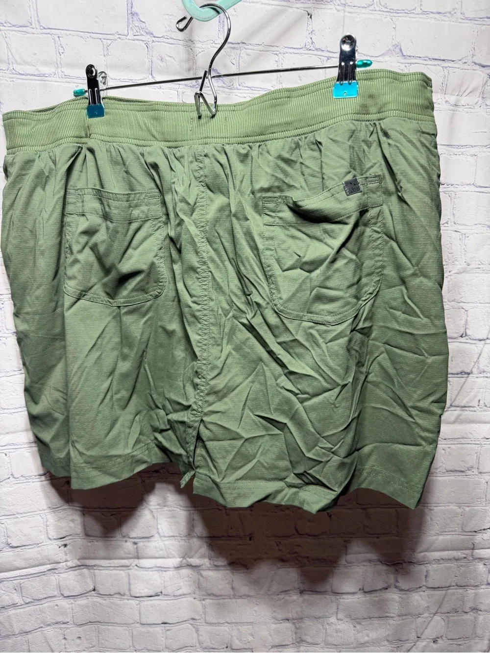L.L.Bean Womens Vista Camp Skort Green Sz 2X Casual Outdoor Camping